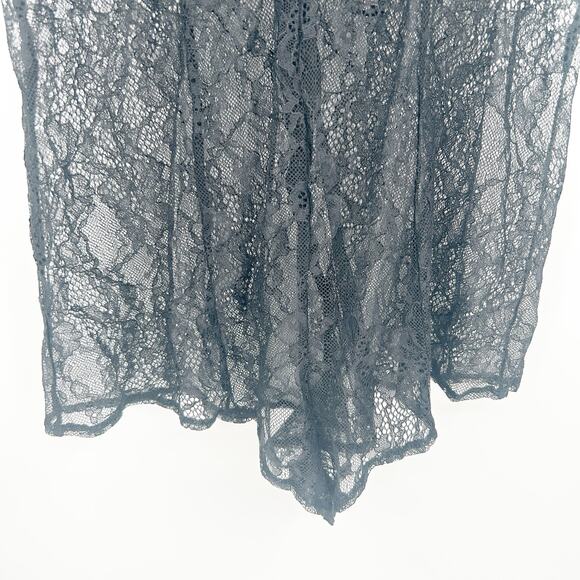 Victorias Secret Whimsigoth Coquette Sheer Lace Teddy Romper Lingerie Bodysuit S - Picture 3 of 9